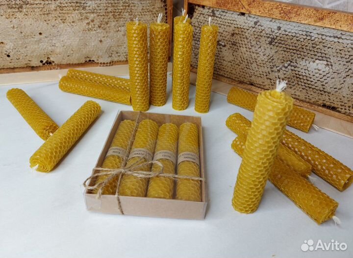 Свечи из вощины оптом