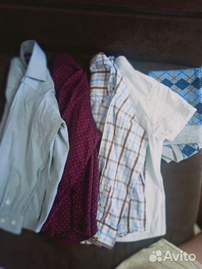 Рубашки пакетом 116-122