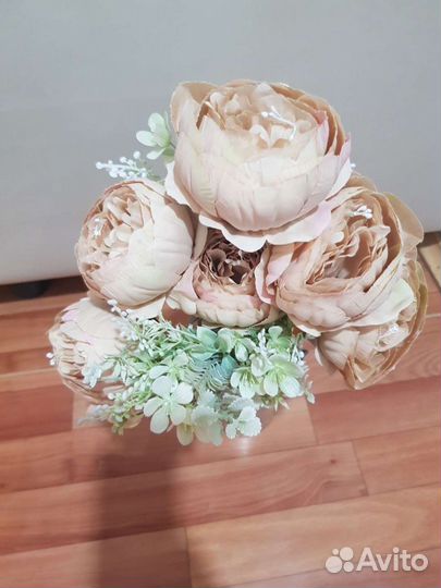 Букет, искусственные пионы