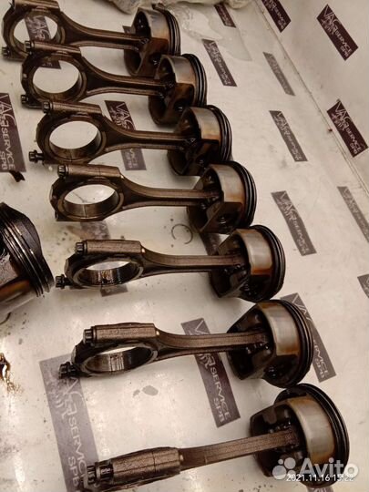 Поршень, шатун VW VAG 4.2 BAR audi Q7 touareg