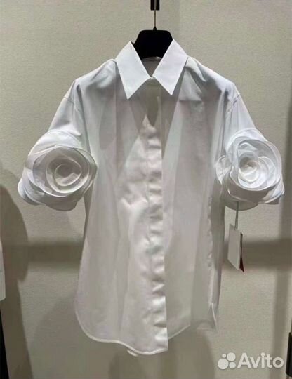 Рубашка белая женская