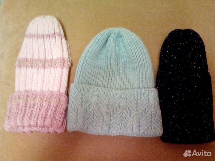 Шапки разные б/у