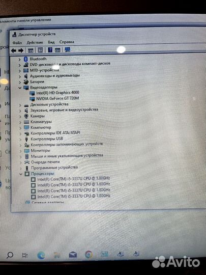 I5/gt 720m/6 Гб озу