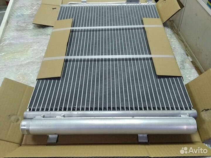 Радиатор кондиционера на Хендай Солярис Киа Рио