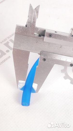 Бензошланг скутер, мопед синий/красный/чёрный пвх