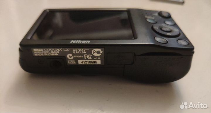Фотоаппарат nikon coolpix l27