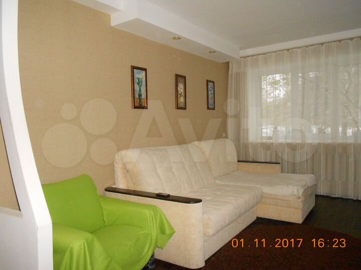 3-к. квартира, 63 м², 1/5 эт.