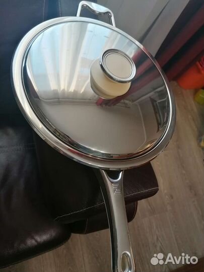 Сковорода 3,0 л 24/28 см Цептер с крышкой