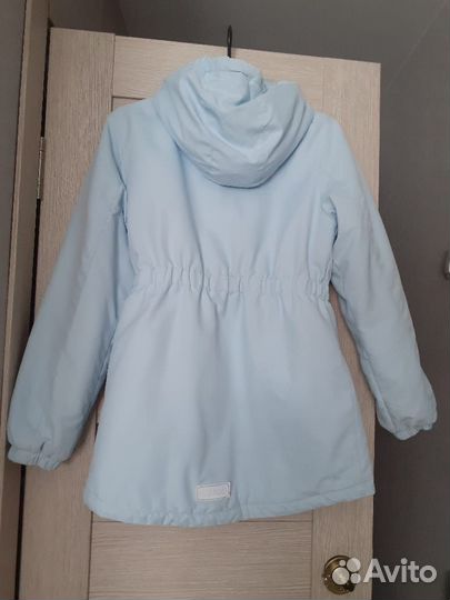 Куртка утетепленная весна для девочки до 158см