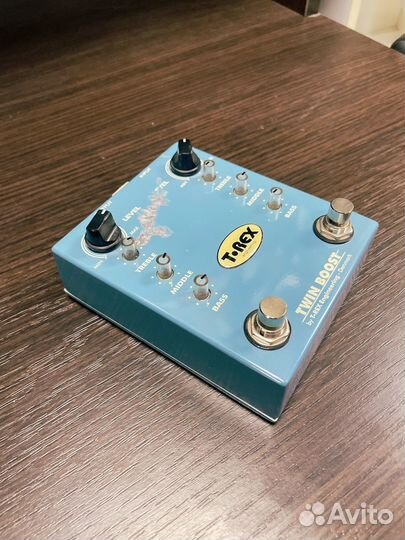 Гитарная педаль t-rex twin boost