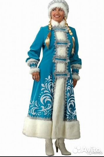 Костюм Снегурочки взрослый