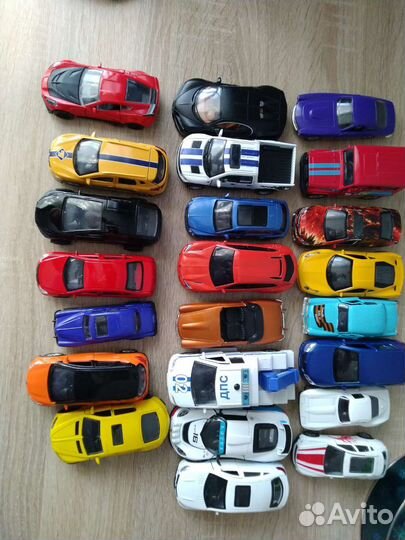 Машинки металлические модельки