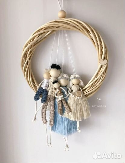 Обереги-семьи макраме