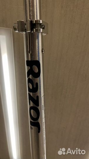 Самокат городской на надувных колесах