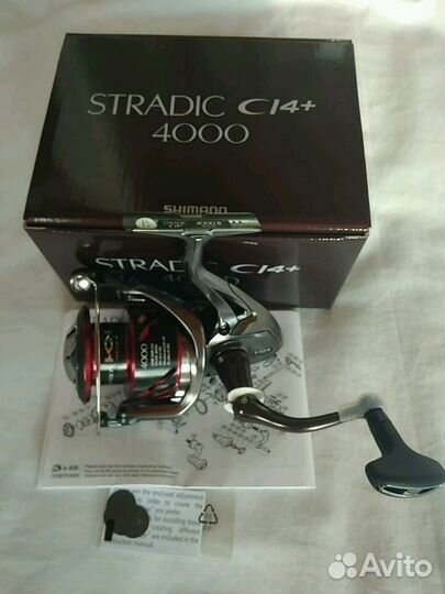 Shimano 16 Stradic ci4+ 1000, 4000