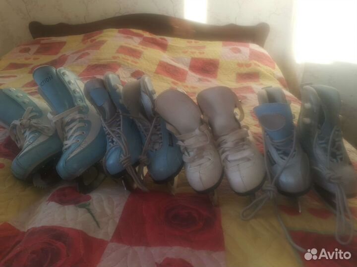Коньки для фигурного катания детские 32 размер