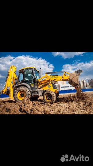 Услуги Аренда экскаватора-погрузчика: камаза