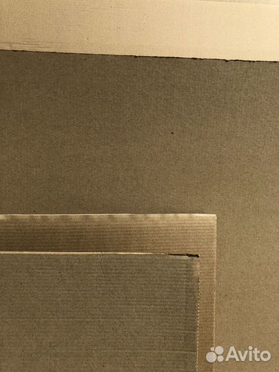 Микрогофрокартон бурый в листах