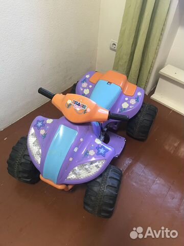 Квадроцикл детский электрический бу