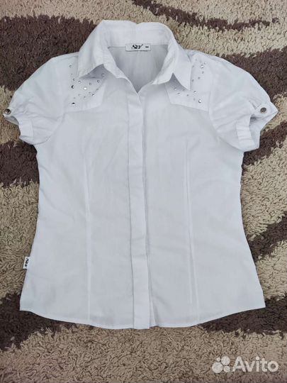 Рубашка для девочек 140