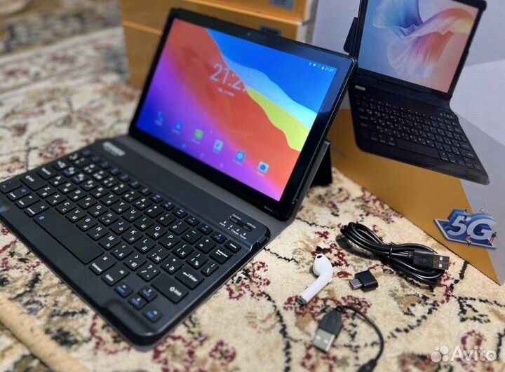 Новый планшет запечатанный 256гб/6гб озу/4ядра