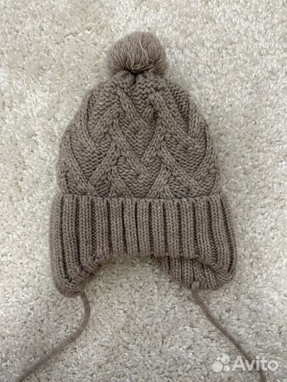 Зимняя шапка детская 46-48