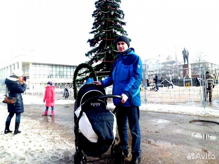 Коляска tutis zippy 2в1 в отлично состоянии