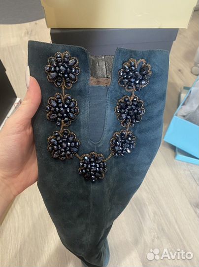 Сапоги женские зимние натуральная кожа 36р