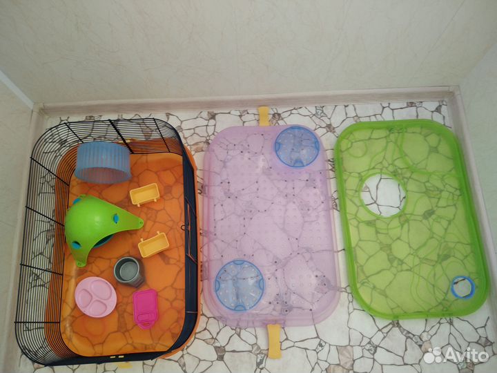 Клетка для грызунов большая