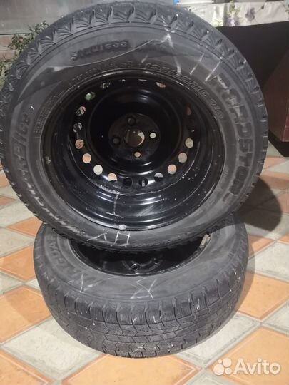 Зимняя резина с дисками R15