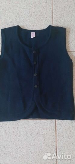 Жилетка школьная для девочки isel kids