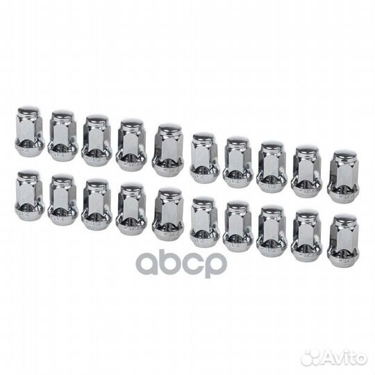 Гайка колесная 12x1.50x35 C17 конус закрытая ganz