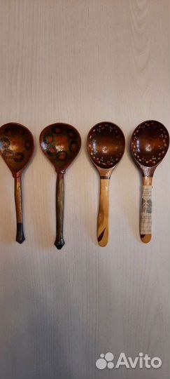 Ложки деревянные хохлома