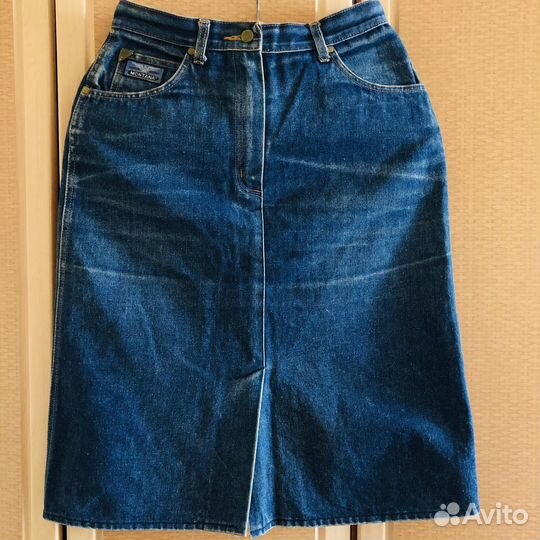 Джинсовая юбка montana vintage 80-90х времён СССР