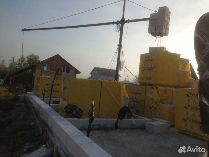 Кран строительный самодельный