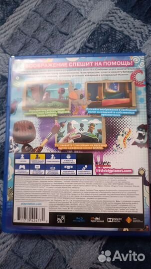 Игра на PS 4 Little Big Planet 3