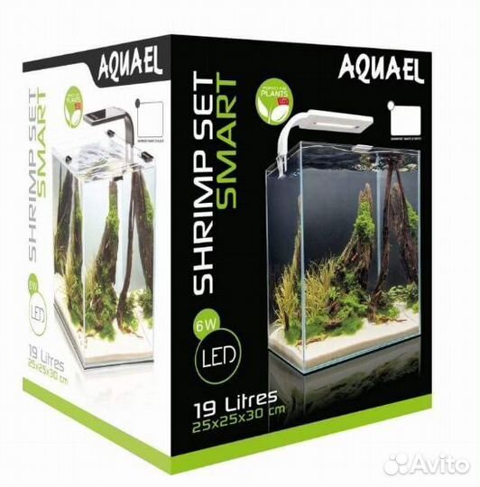 Аквариум Aquael Shrimp Set SMART 10 л