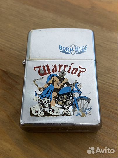Зажигалка Zippo Born to Ride Warrior 1992 viii