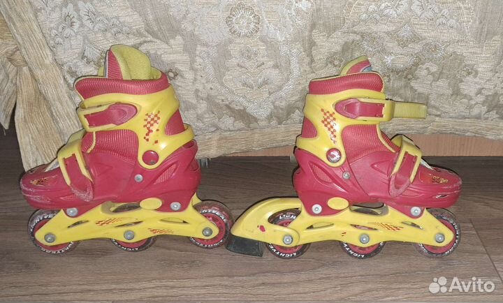 Роликовые коньки детские раздвижные