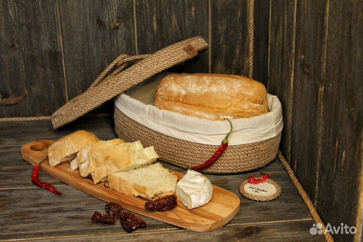 Новая хлебница из джута handmade IKEA