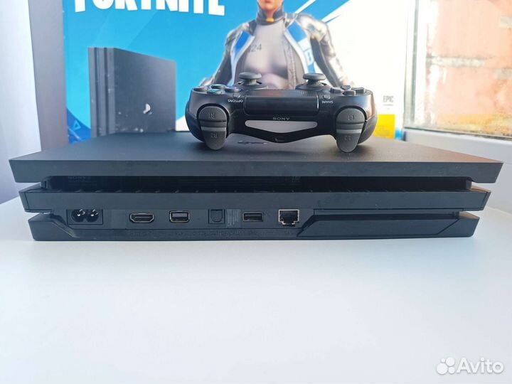 PS4 Pro 1TB + 400 игр (Полный комплект)