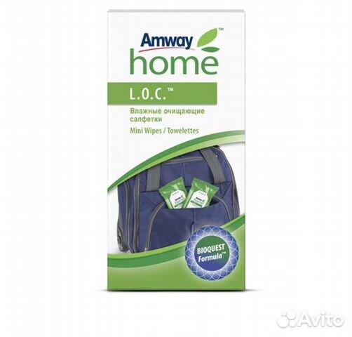 Влажные салфетки LOC Amway
