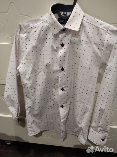 Пиджак и рубашка для мальчика 140