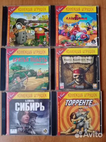 Компьютерные игры для пк / CD диски игры для PC