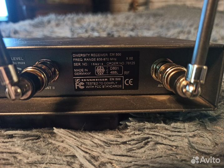 Радиосистема Sennheiser EW500 made in Germany