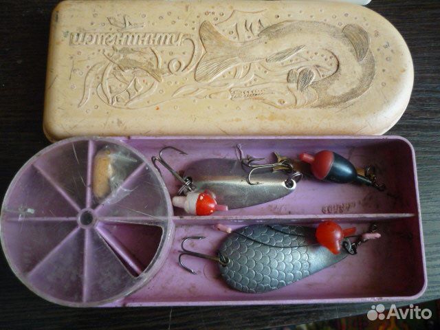 Набор спиннингиста родная коробка СССР