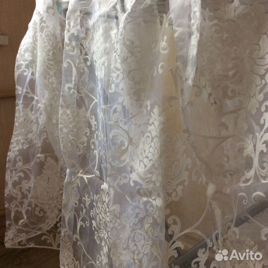 Тюль органза новая 300х270
