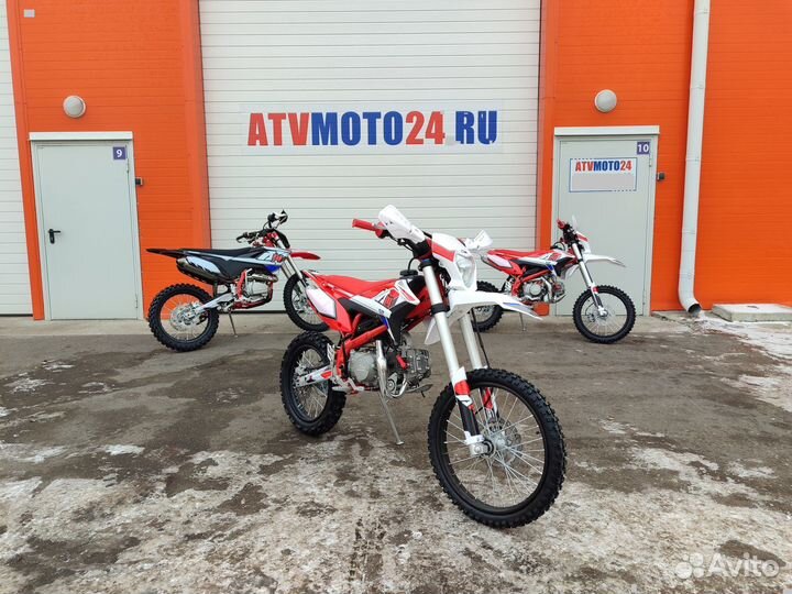 Питбайк Apollo DT125 E колеса 19/16