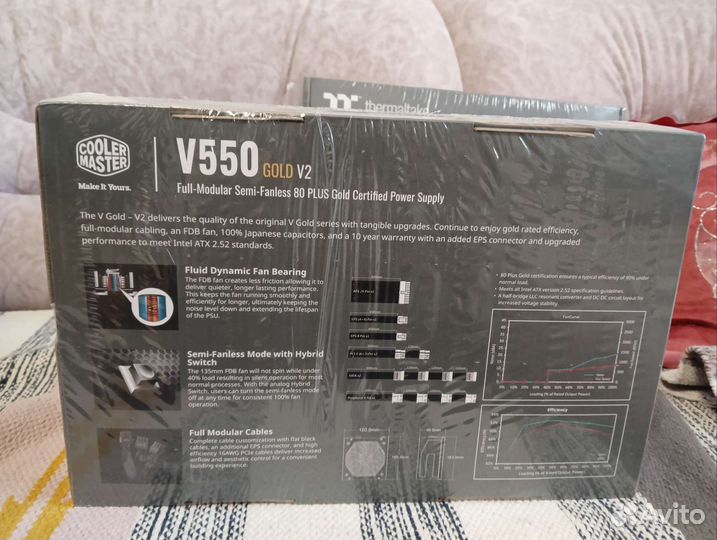 Блок питания Cooler Master V550 V2 550W