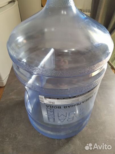 Бутыль 19 литров с ручкой